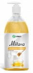 Жидкое крем-мыло "Milana" молоко и мед с дозатором (1 л) 126101