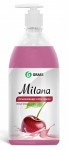 Жидкое крем-мыло "Milana" спелая черешня с дозатором (1 л) 126401