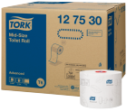 Туалетная бумага Mid-size в компактных рулонах Tork Advanced T6 127530