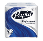 Туалетная бумага в малых рулонах Papia Professional 5036905