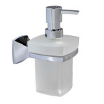 Дозатор для жидкого мыла стеклянный WasserKraft Wern K-2599